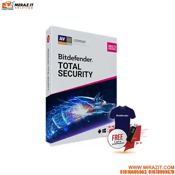 Bitdefender Total Security for Five Devices (1Y)
