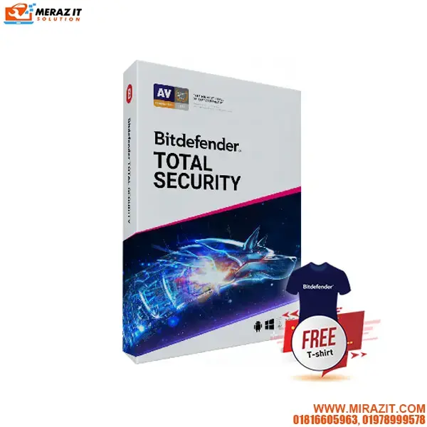 Bitdefender Total Security for Three Devices (1Y)
