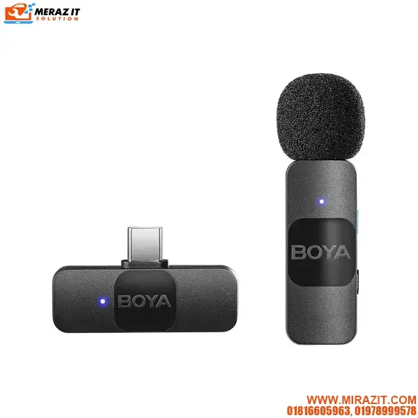 BOYA BY-V10 Ultracompact 2.4GHz Wireless Microphone for Type-C Device