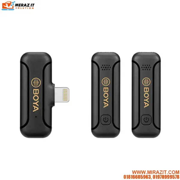Boya BY-WM3T2-D2 Mini 2.4GHz Wireless Microphone