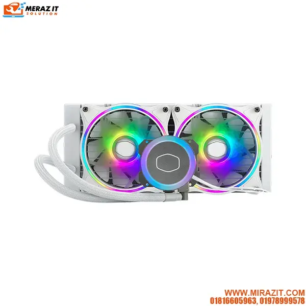 Cooler Master MasterLiquid ML240 Illusion White Edition (MLX-D24M-A18PW-R1) CPU LIquid Cooler