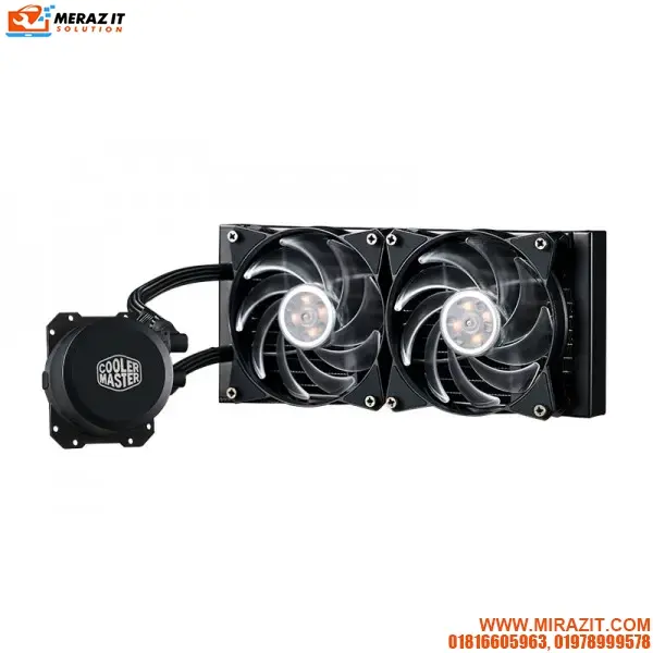 Cooler Master MLW-D24M-A20PC-R1 MasterLiquid ML240L RGB CPU Cooler