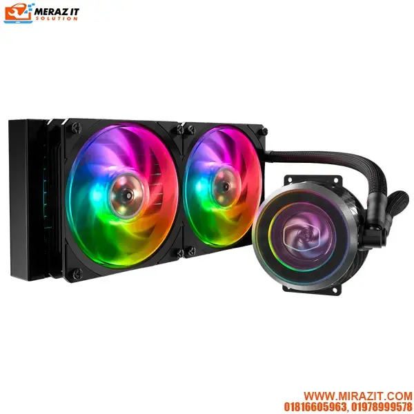 Cooler Master MLY-D24M-A20PA-R1 MasterLiquid ML240P RGB CPU Cooler