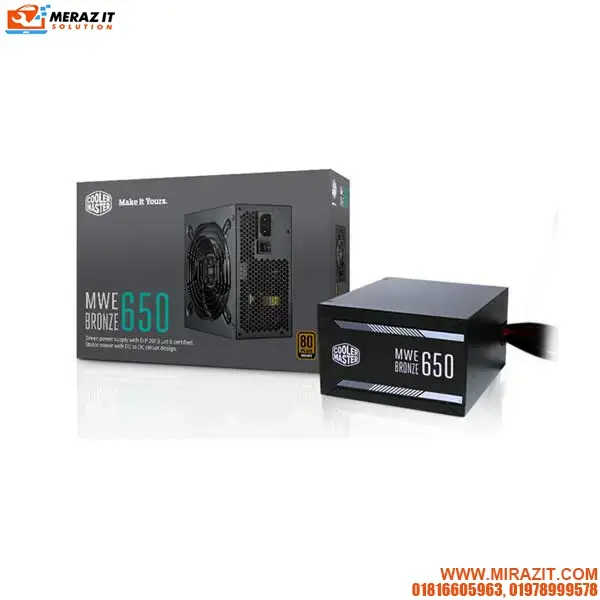 Cooler Master MPX-6501-ACAAB-UK Master Watt E Bronze 650W UK Power Supply