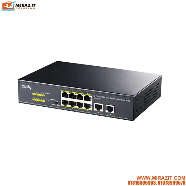 Cudy FS1010P 8-Port 10/100M PoE+ Switch