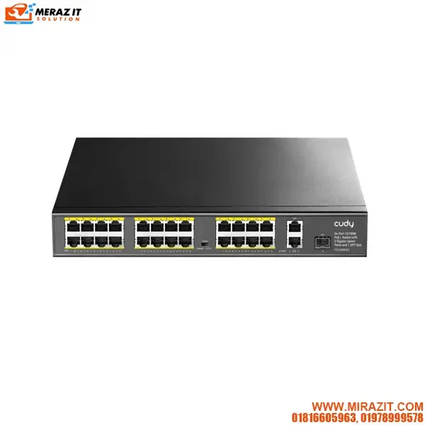 Cudy FS1026PS1 24-Port 10/100M PoE+ Switch