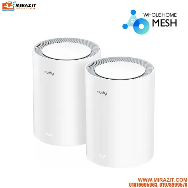 Cudy M1800 2-Pack AX1800 Whole Home Mesh Dual Band Gigabit WiFi Router