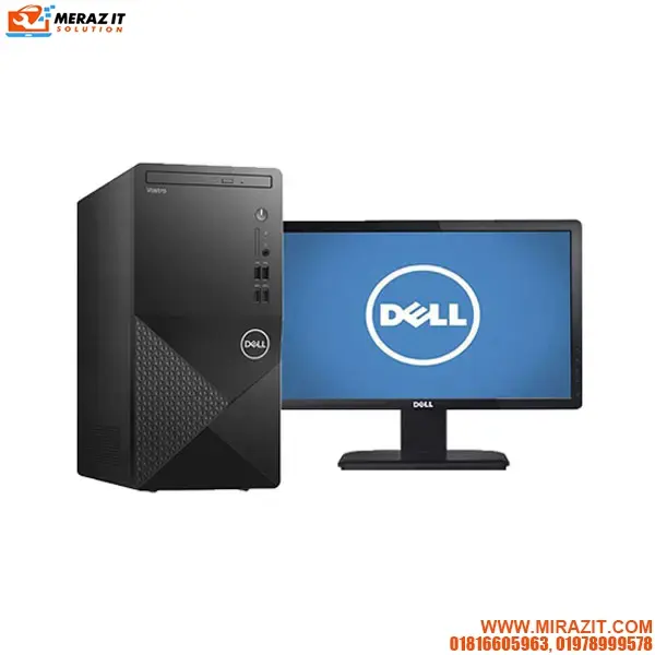 DELL Vostro 3888 MT 10TH Gen Core i7 Mid Tower Brand PC With 18.5 inch Monitor