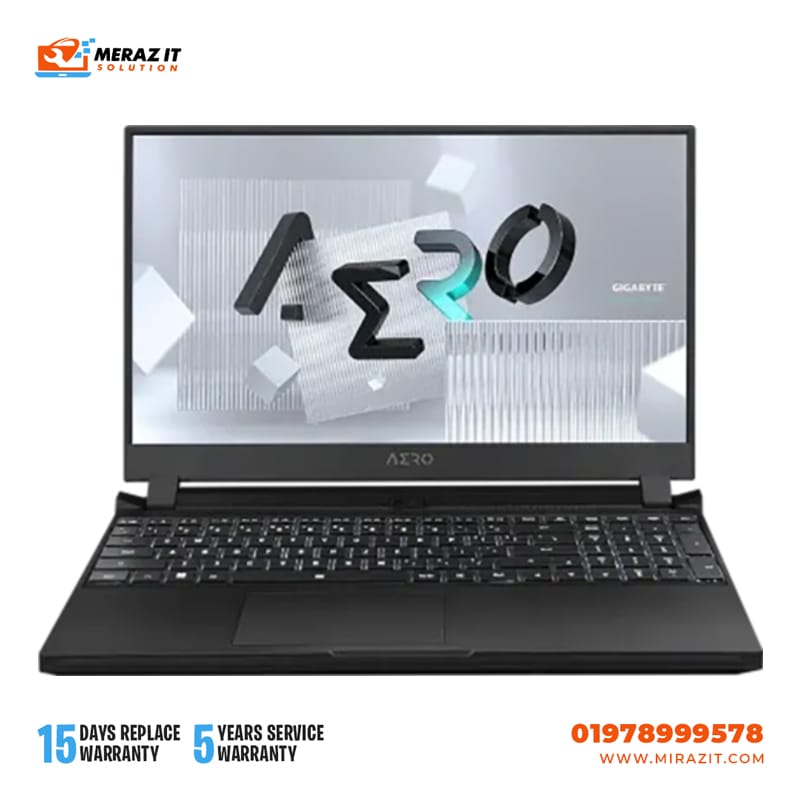 GIGABYTE AERO 5 KE4 Core i7 12th Gen RTX 3060 6GB Graphics 15.6'' 4K UHD OLED Gaming Laptop