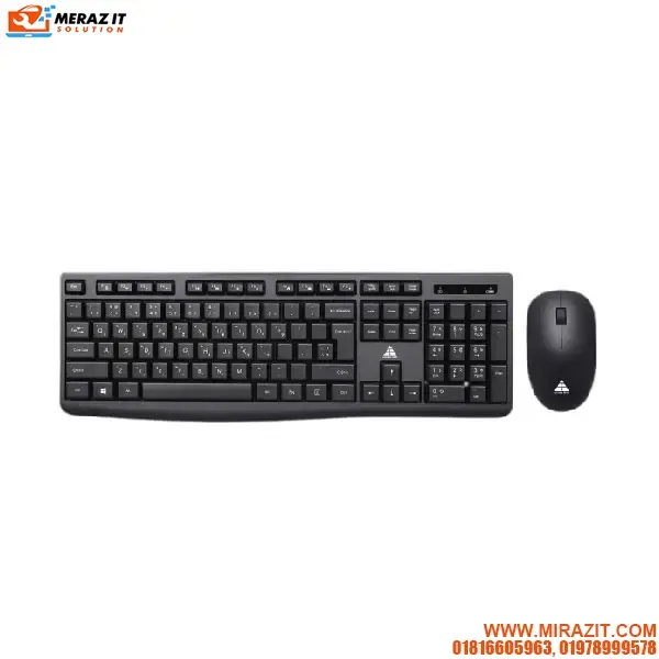 Golden Field Gf-km605w Wireless Keyboard Mouse Combo