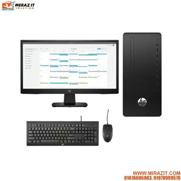 HP 280 Pro G8 10TH Gen Core i3 8GB RAM 1TB HDD Micro Tower PC With 18.5” HD Monitor