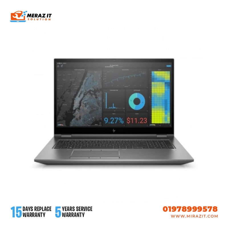 HP ZBook Fury G7 Xeon W-10885M 15.6" UHD Mobile Workstation Laptop