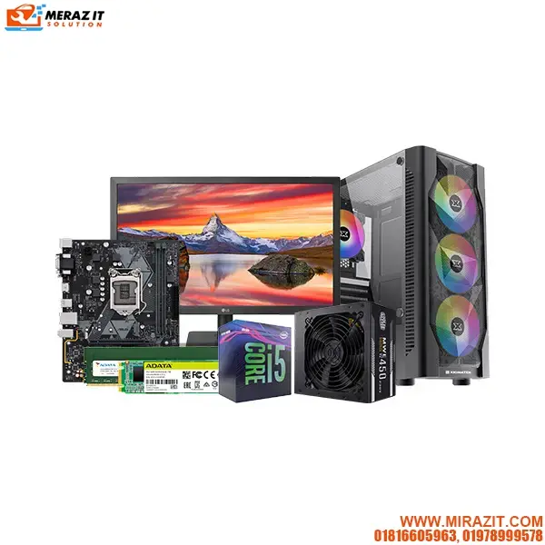 Intel Core i5-9400 9th Gen 8GB RAM 240GB M.2 SSD Budget PC