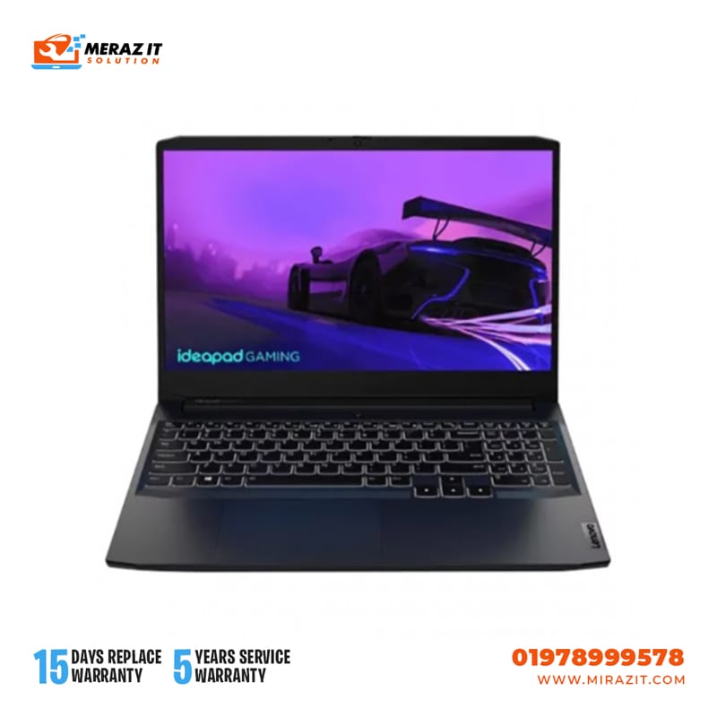 Lenovo IdeaPad Gaming 3i Core i7 11th Gen GTX 1650 4GB Graphics 15.6" FHD Laptop With 3 Years Warranty