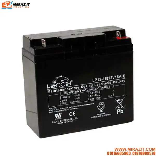 Leoch 18AH UPS Battery