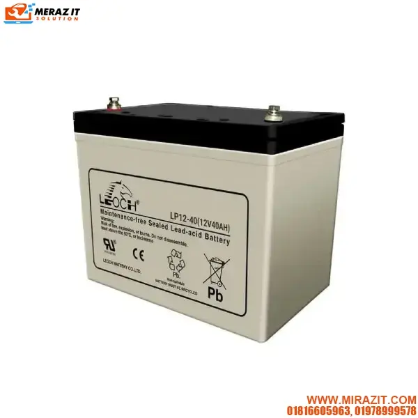 Leoch 40AH UPS Battery