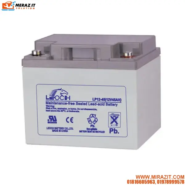 Leoch 45AH UPS Battery