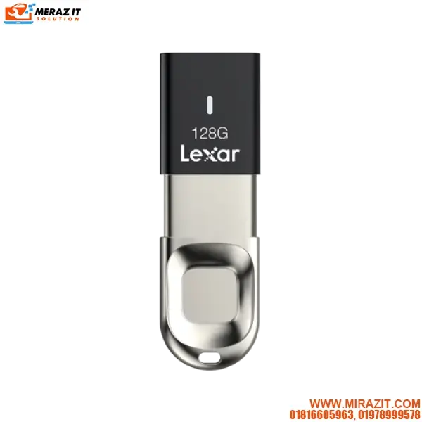 Lexar JumpDrive Fingerprint F35 128GB USB3.0 Pen Drive