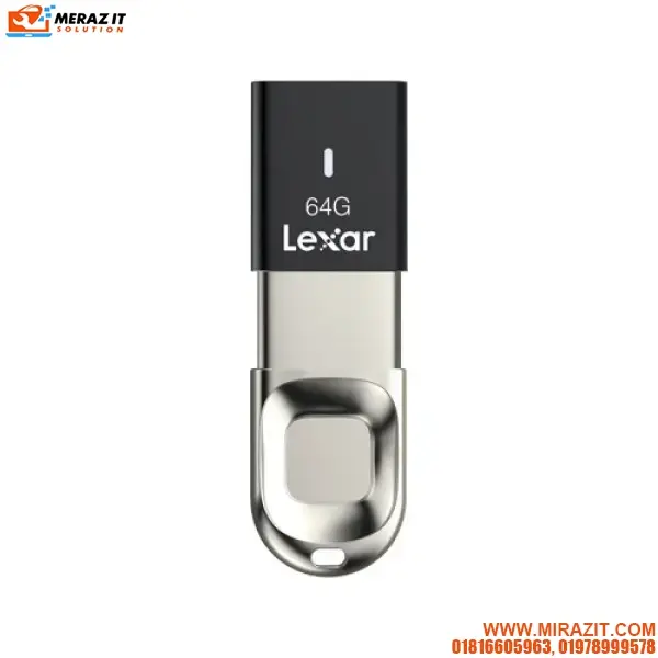 Lexar JumpDrive Fingerprint F35 64GB USB3.0 Pen Drive