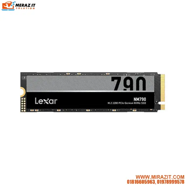 Lexar NM790 512GB Gen 4 NVMe M.2 2280 SSD
