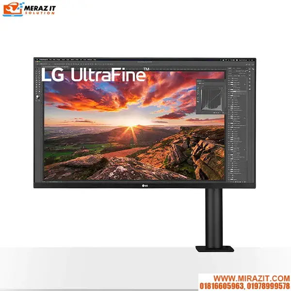 LG 32UN880-B UltraFine 32-inch 4K UHD Professional Monitor with Ergo Stand