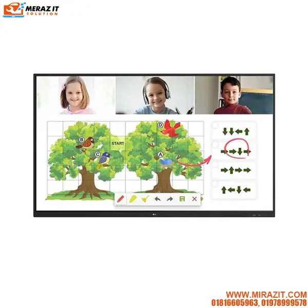 LG 86TR3DJ 86 inch 4K UHD Education/Meeting Room Interactive Flat Panel Display