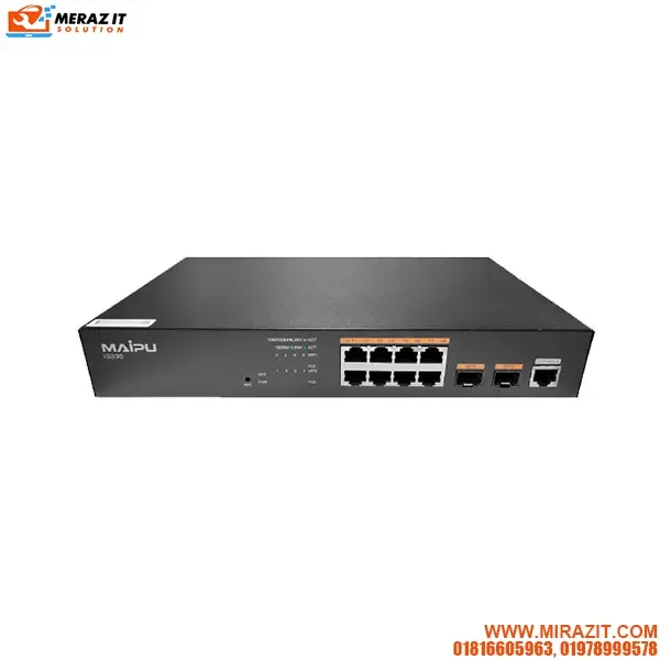 Maipu IS230-10TP-AC 8 Ports PoE Managed Switch