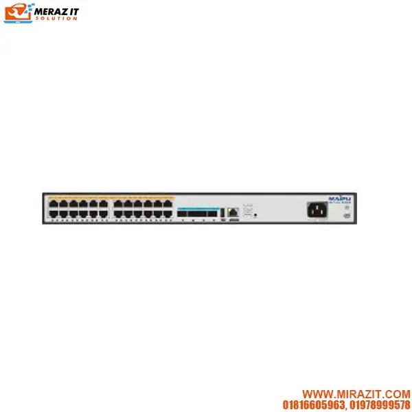 Maipu S3230-28TXP-AC 24 Port L3 PoE Managed Switch