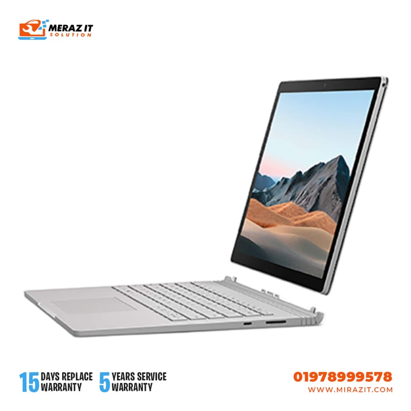 Microsoft Surface Book 3 Core i7 10th Gen 2TB SSD GTX 1660Ti 6GB Graphics 15" multi-touch G5, (SNJ-00001) Silver