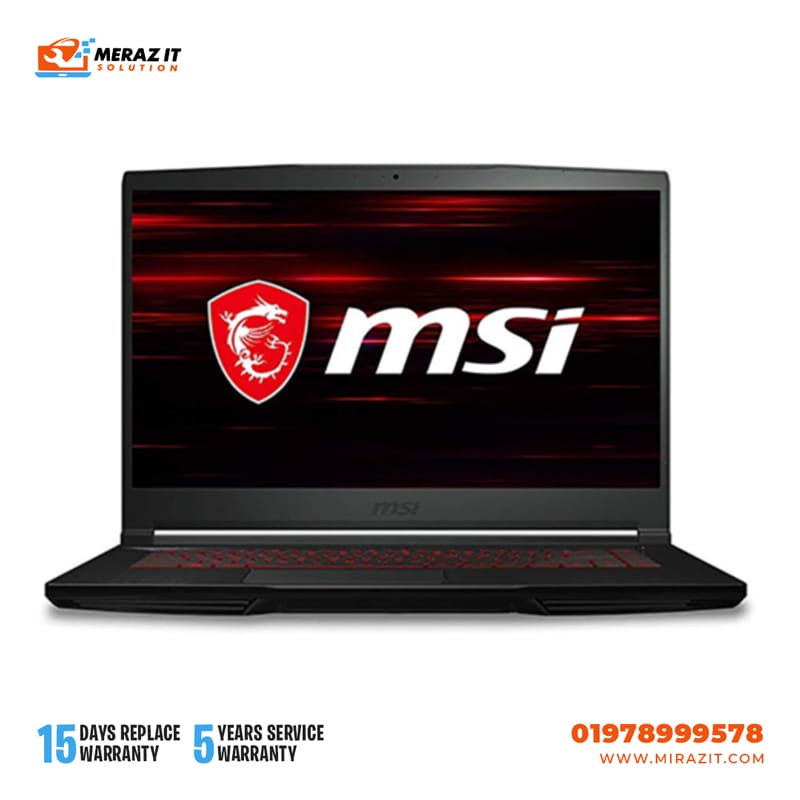 MSI GF63 Thin 10SCXR Core i5 10th Gen GTX 1650 4GB Graphics 15.6" FHD Gaming Laptop