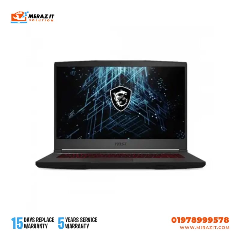 MSI GF63 THIN 11SC Core i7 11th Gen GTX 1650 4GB Graphics 15.6" FHD 144hz Gaming Laptop