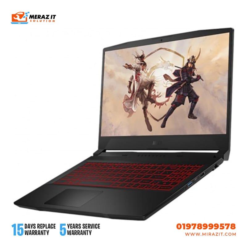 MSI Katana GF66 12UC Core i7 12th Gen RTX 3050 4GB Graphics 15.6" FHD Gaming Laptop