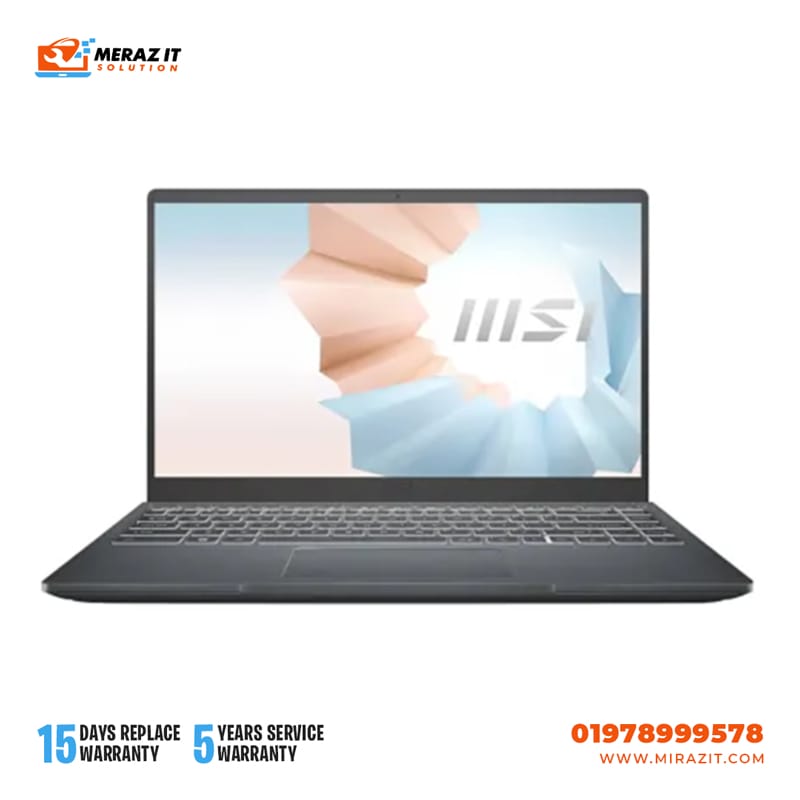 MSI Modern 14 B11SB Core i5 11th Gen MX450 2GB Graphics 14" FHD Laptop