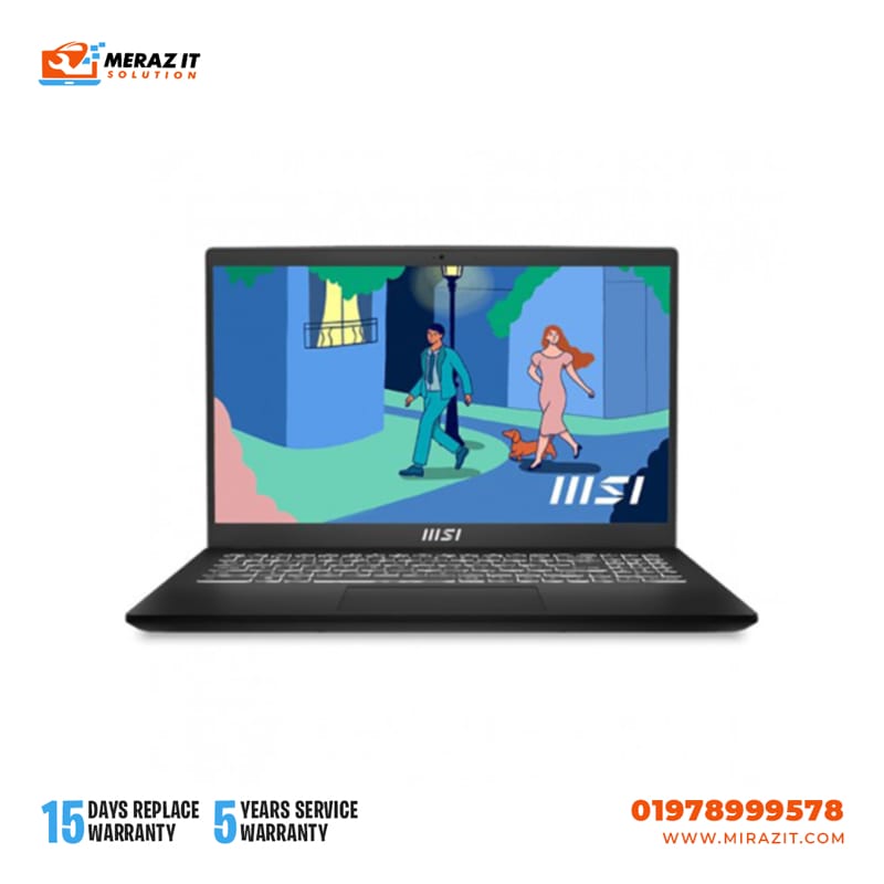 MSI Modern 15 B12M Core i5 12th Gen 15.6" FHD Laptop