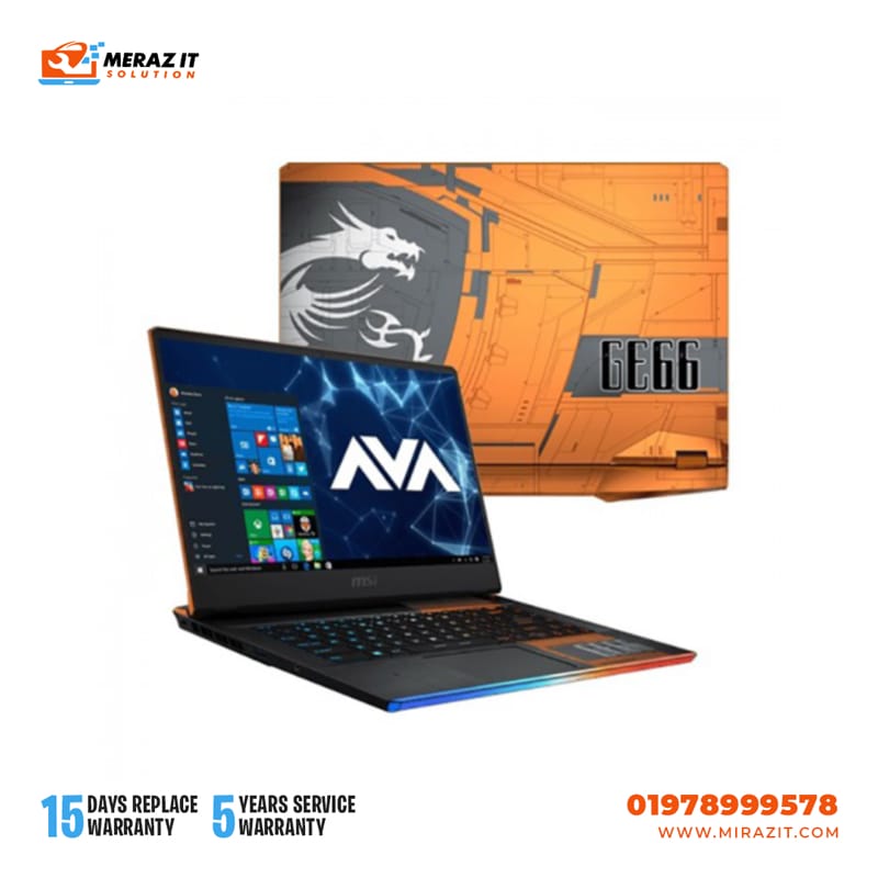 MSI Raider GE66 10SFS Dragonshield Limited Edition 2020 Core i9 10th Gen RTX 2070 Super 15.6" FHD Gaming Laptop