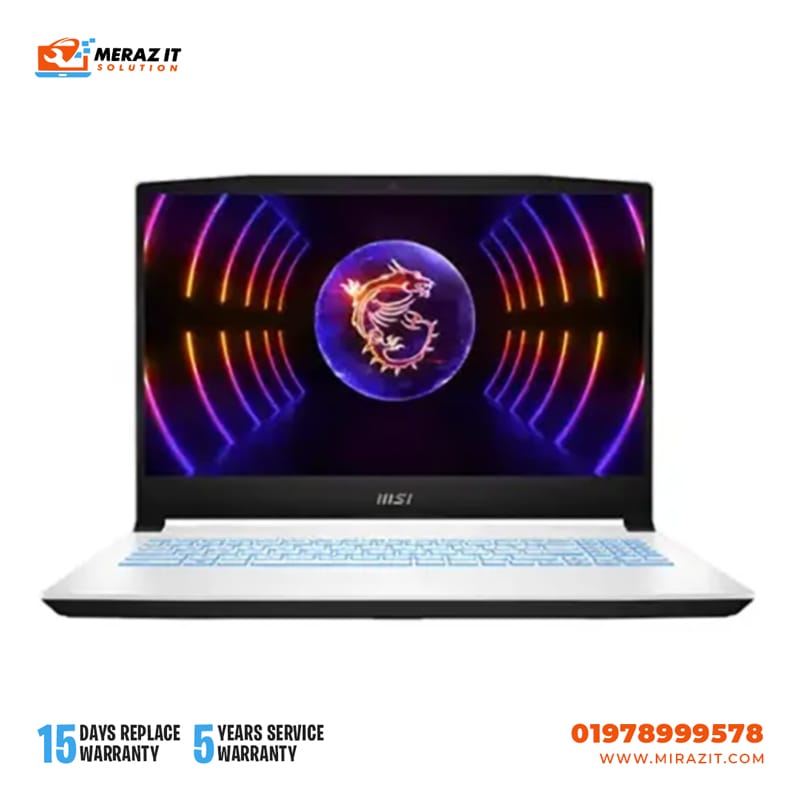 MSI Sword 15 A12VF Core i7 12th Gen 16GB RAM RTX 4060 8GB Graphics 15.6" FHD 144Hz Gaming Laptop