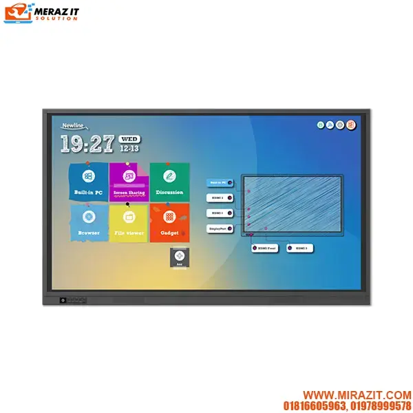 Newline TT-6519RS 65 inch 4K UHD Education/ Meeting Room Interactive Flat Panel Display