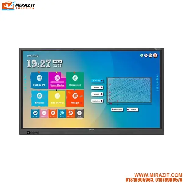 Newline TT-8619RS 86 inch 4K UHD Education/Meeting Room Interactive Flat Panel Display