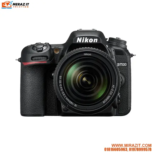 Nikon D7500 DSLR Camera with 18-140 VR Kit Lens