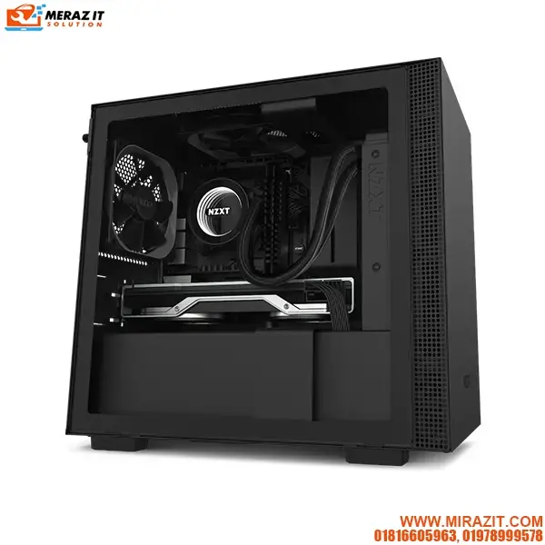 NZXT H210 (CA-H210B-B1) Mini-ITX Casing with Tempered Glass - Black