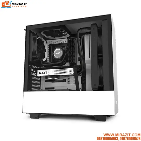 NZXT H510 (CA-H510B-W1) Compact Mid-Tower Casing - White