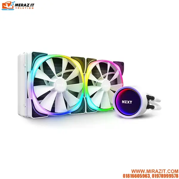 NZXT Kraken X63 RGB 280mm All-in-One Liquid CPU Cooler - White