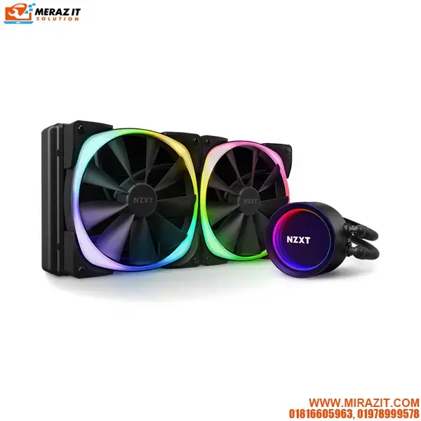 NZXT Kraken X63 RGB 280mm All-in-One Liquid CPU Cooler - Black