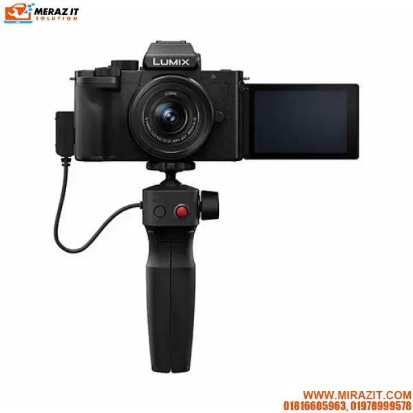 Panasonic Lumix DC-G100KGW-K Mirrorless Camera With Tripod