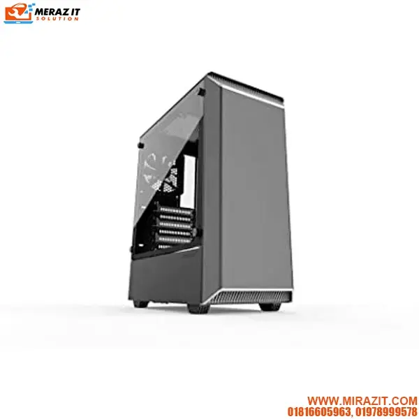 Phanteks PH-EC300PG_BW Eclipse P300 Black / White Case