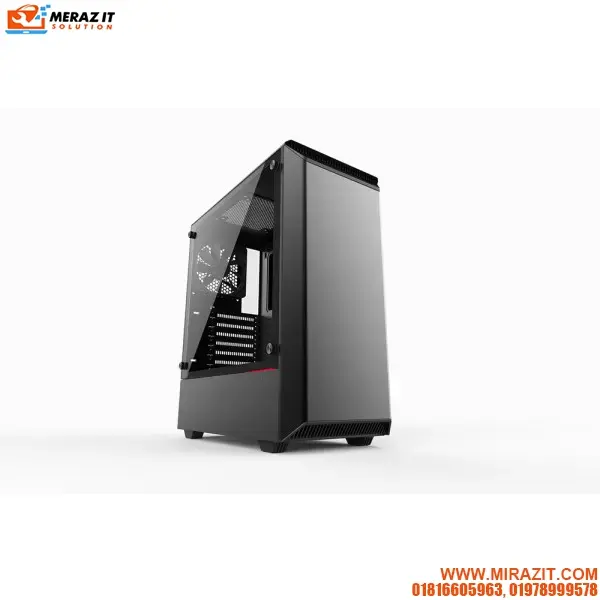 Phanteks PH-EC300PG_BW Eclipse P300 Black Case
