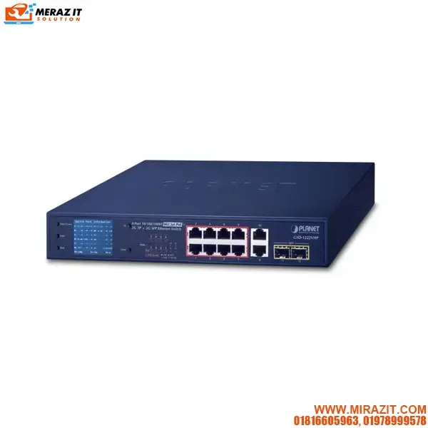 Planet GSD-1222VHP 8-Port Ethernet Switch