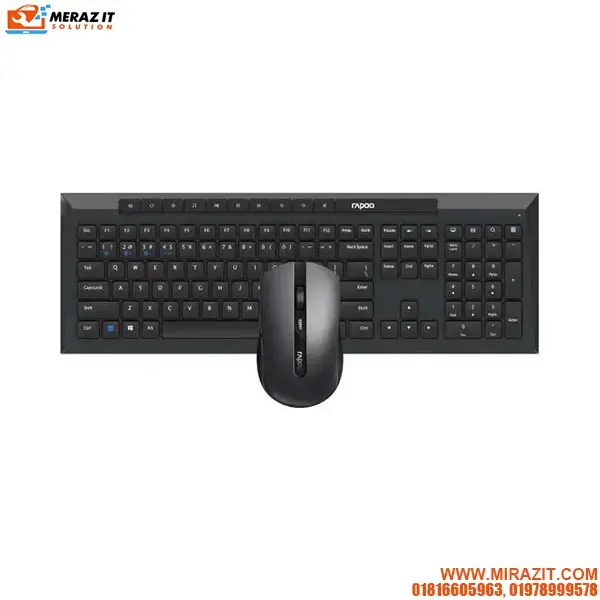 Rapoo 8210M Multi-mode Keyboard & Mouse Combo