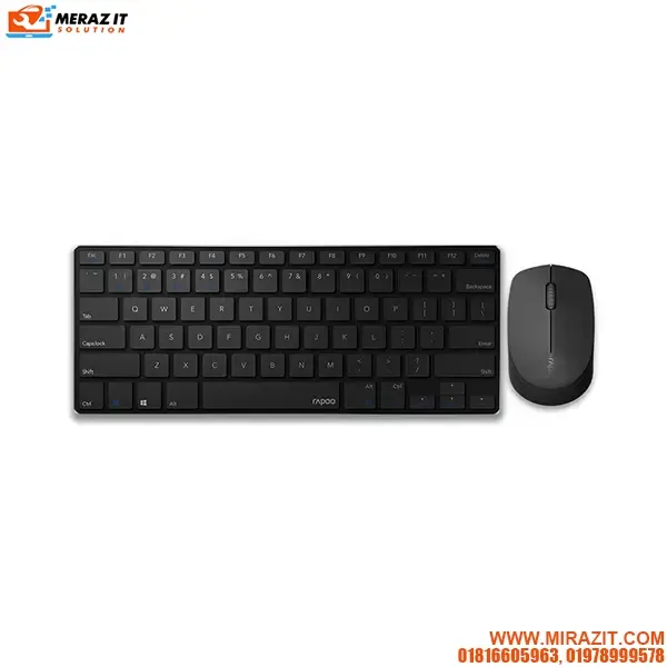 Rapoo 9000m Multi-mode Wireless Keyboard Mouse Combo