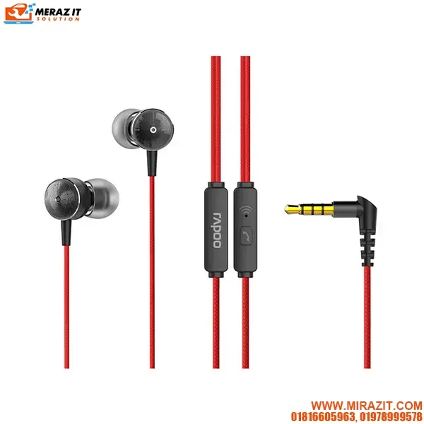 Rapoo EP28 Wired In-ear Earphone